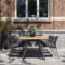 4SO Barista stapelbare tuinstoelen met zitkussen - 4